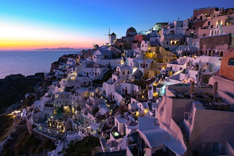 Santorini Sunset Wedding